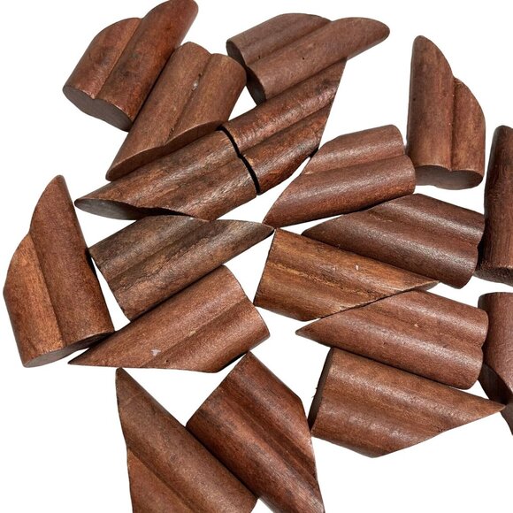 Lincoln Logs Building Blocks Specialty Angles Ends Lot 17 Replacement Parts u - Picture 1 of 2